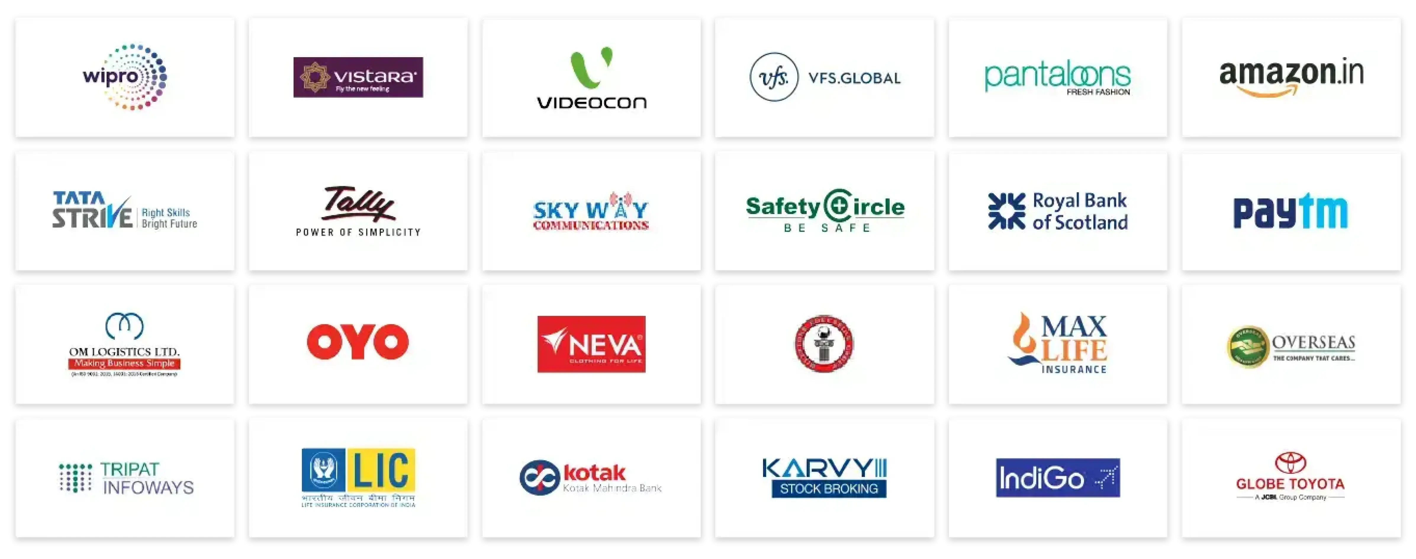 Recruiting Partners: Amazon, Wipro, Tata Strive, Paytm, Kotak, OYO